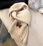 100% Merino Wool Knit Scarf – Luxurious & Soft