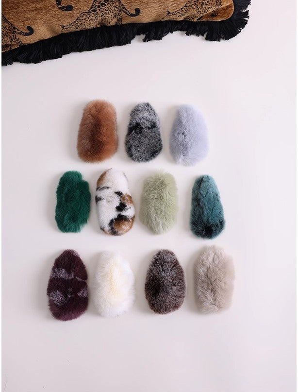 Fluffy Hair Clip