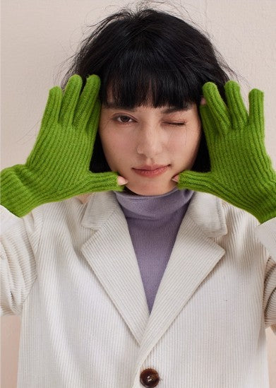 Magic Knit Machine-Washable Gloves – Fingerless & Touchscreen Friendly