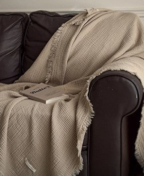 Six-Layer Muslin Cotton Throw Blanket