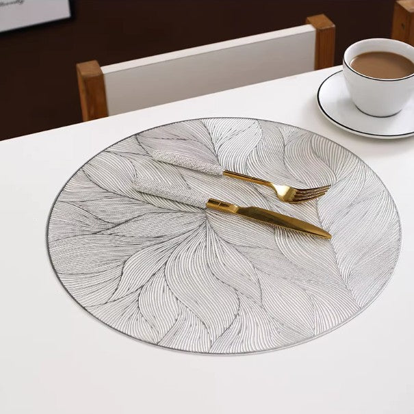 Metallic European Luxury Placemat (Set of 4 or 6)