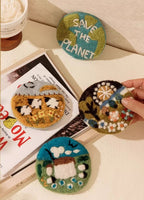 Nepal Handcrafted Wool Coaster