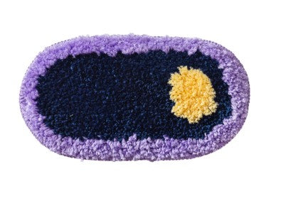 Dopamine Aesthetic Colorful Plush Coasters