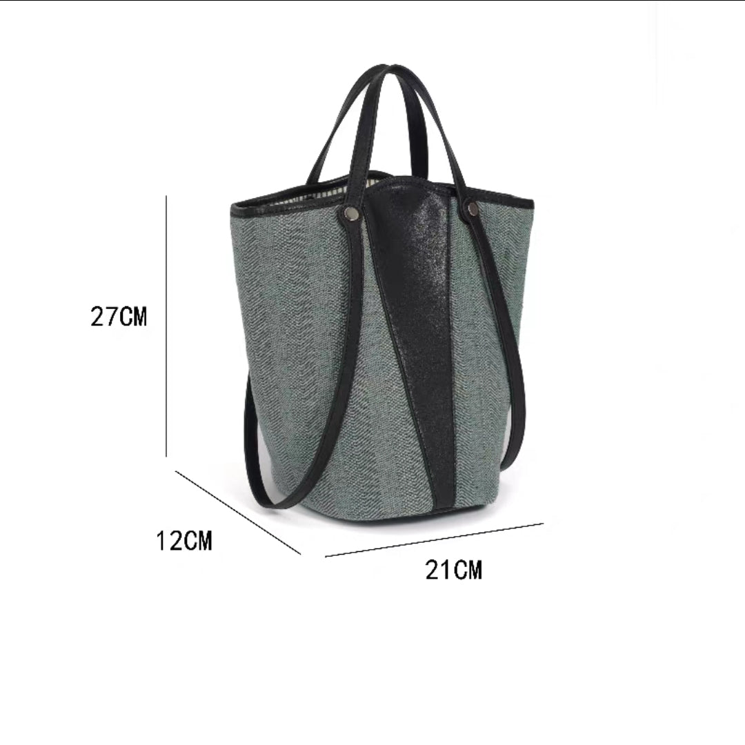 Denim Bucket Bag – Effortless Everyday Elegance