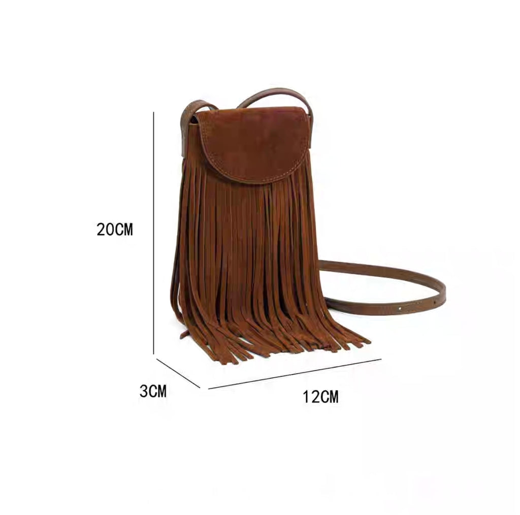 Western Fringe Crossbody Bag