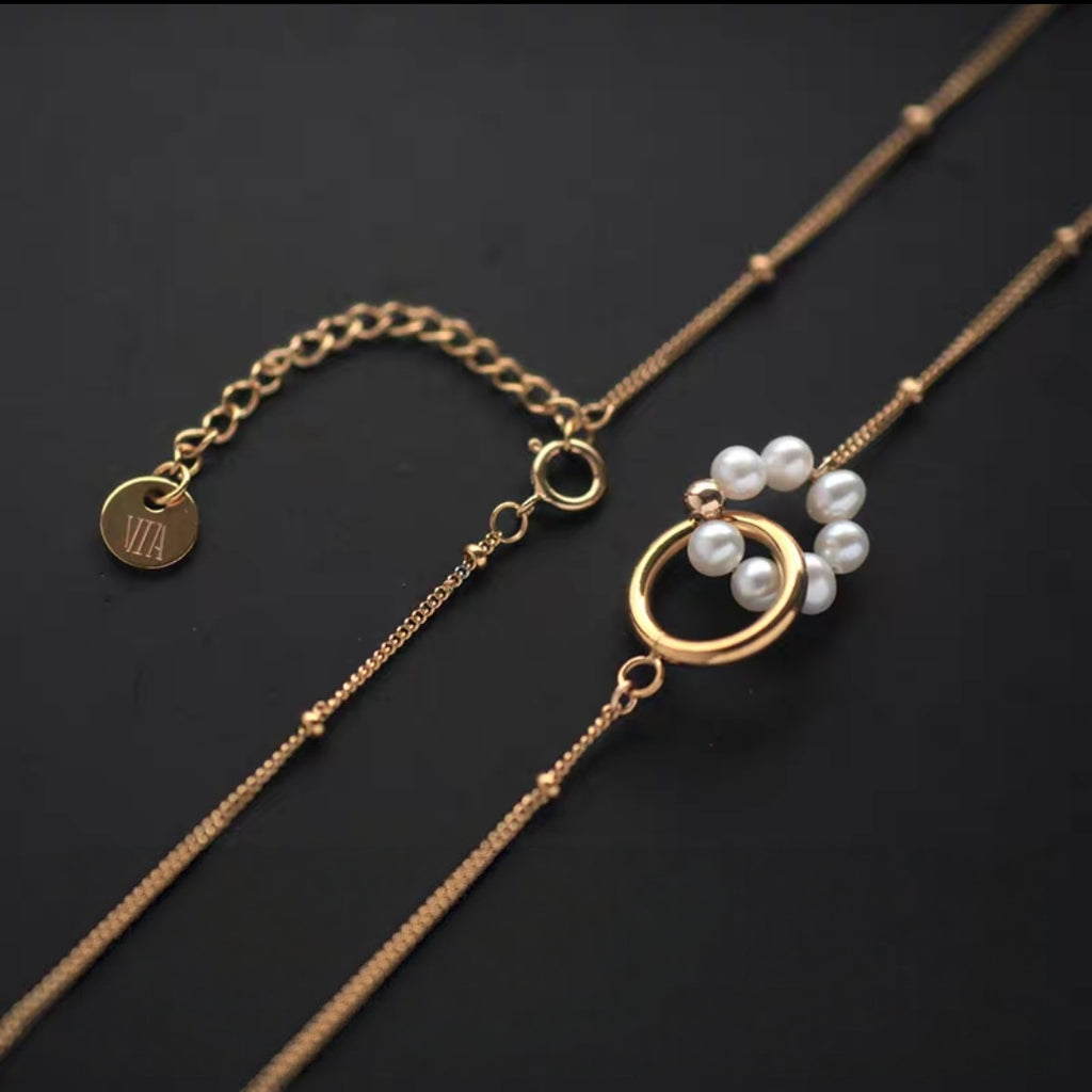 Eternal Connection Pearl Necklace