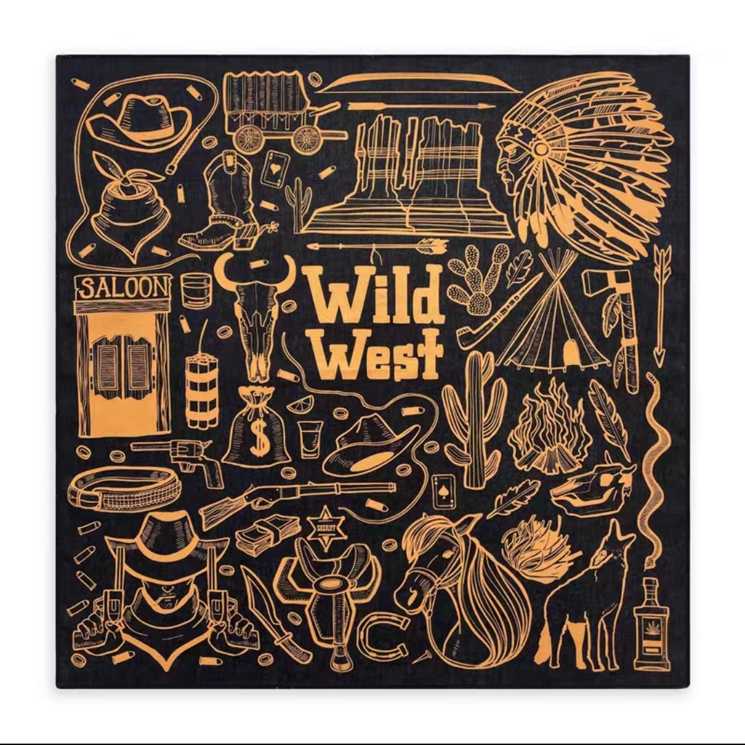 Wild West Cotton Bandana