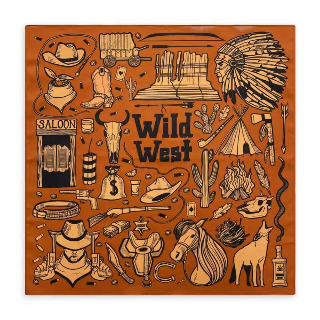 Wild West Cotton Bandana