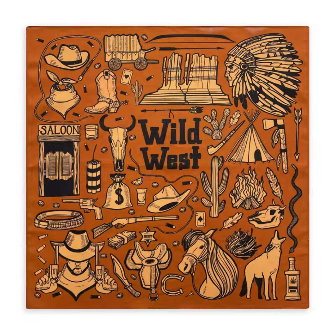 Wild West Cotton Bandana