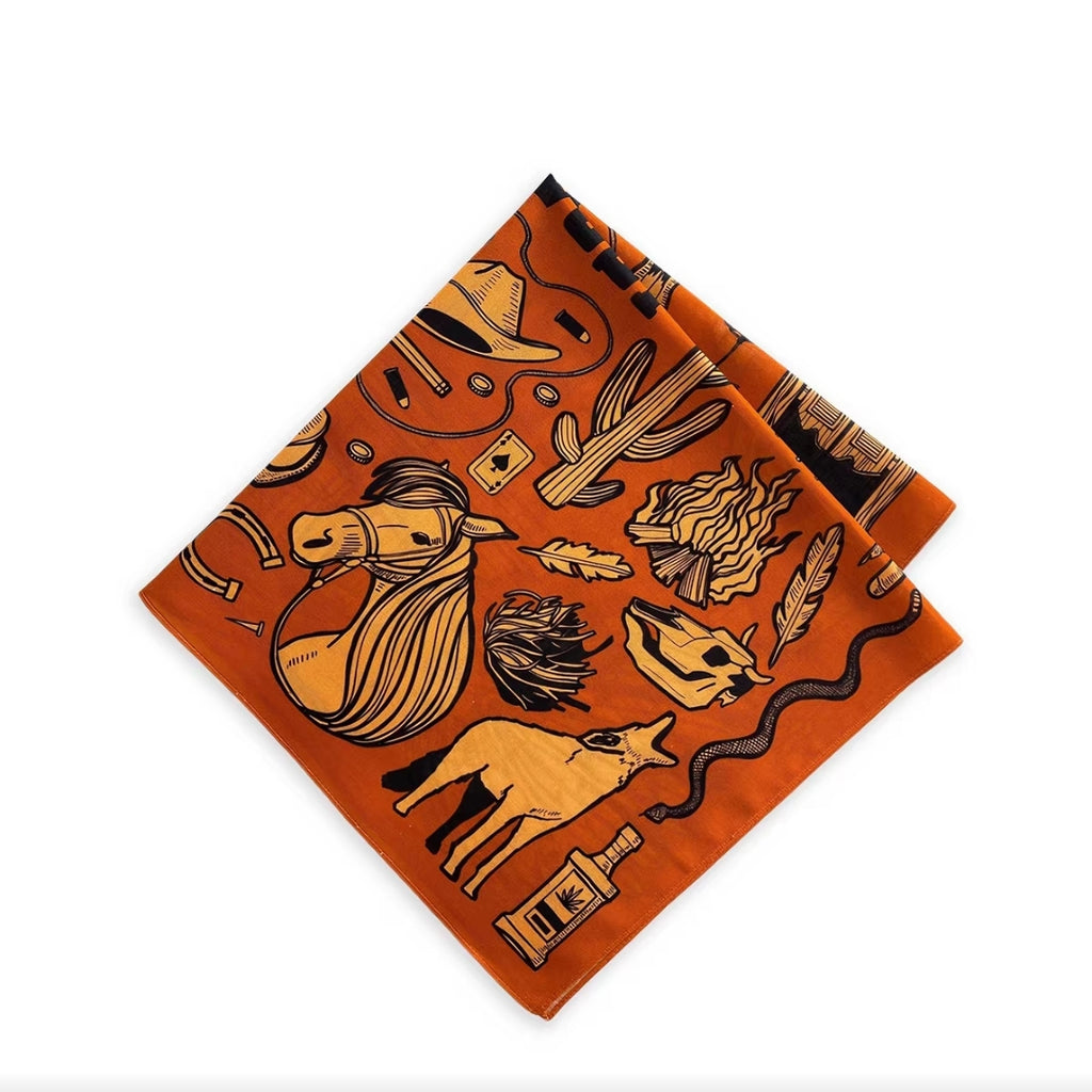 Wild West Cotton Bandana