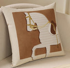 French Retro Silky Velvet Pillow Cover