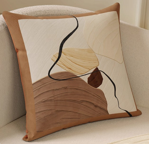 French Retro Silky Velvet Pillow Cover