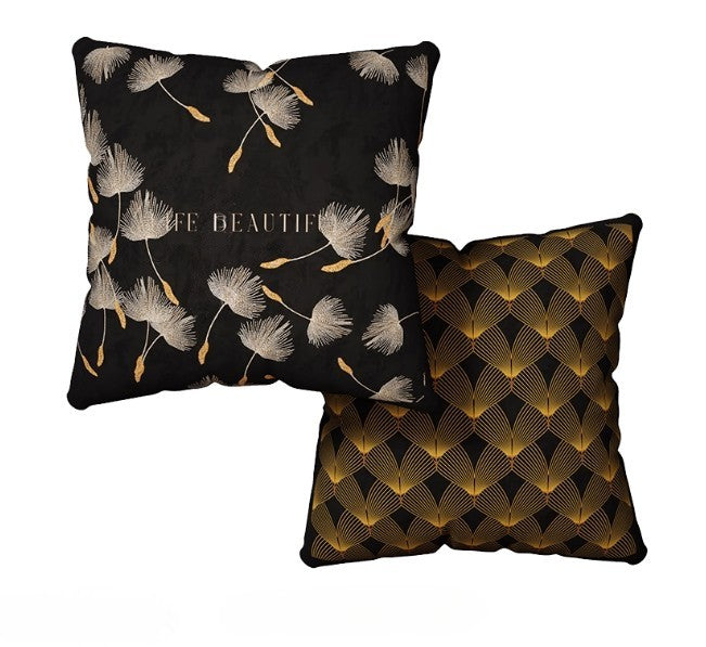 Medieval Retro Black Series Pillow Cover Collection