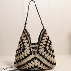 Handwoven Crochet Shoulder Bag