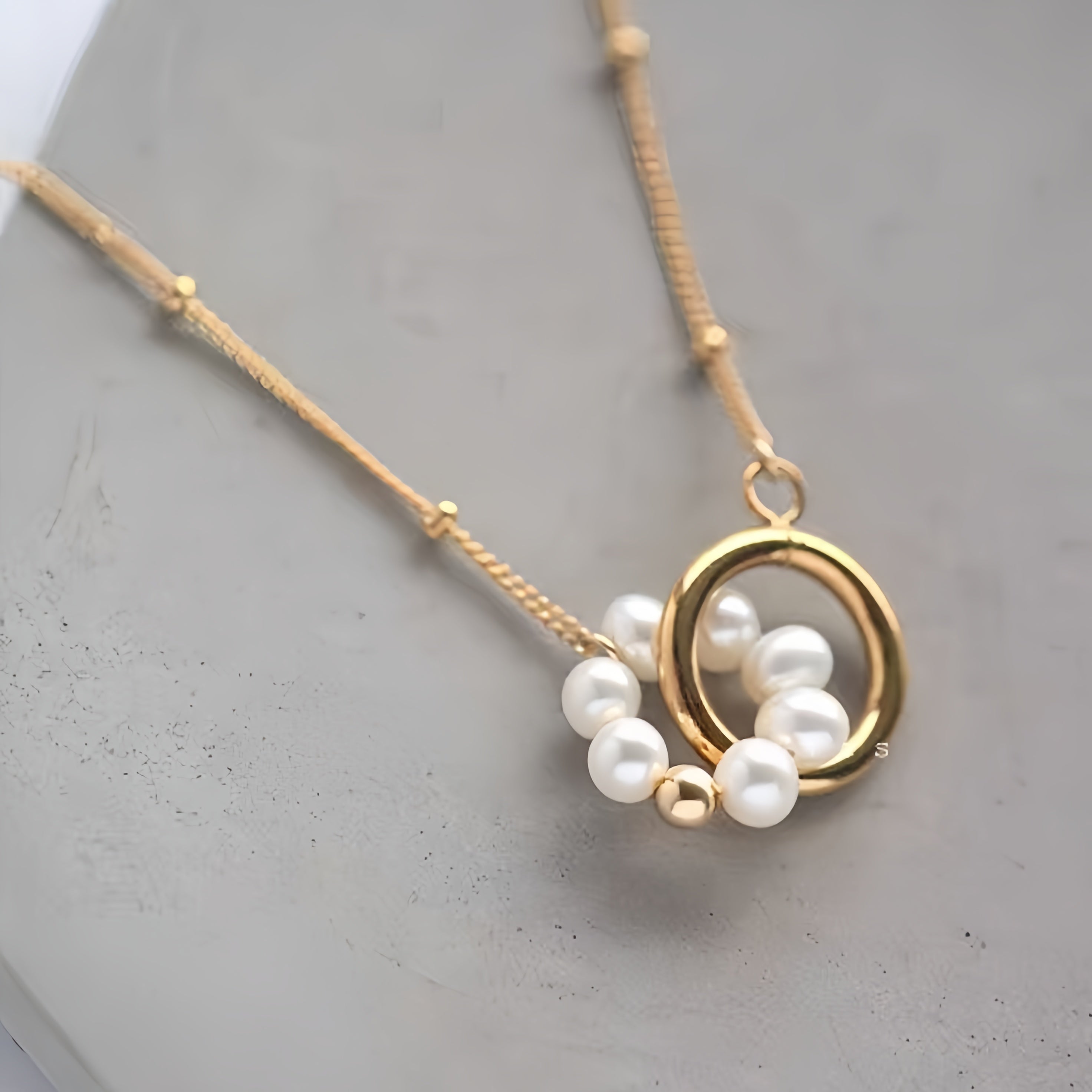 Eternal Connection Pearl Necklace