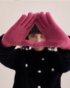 Magic Knit Machine-Washable Gloves – Fingerless & Touchscreen Friendly